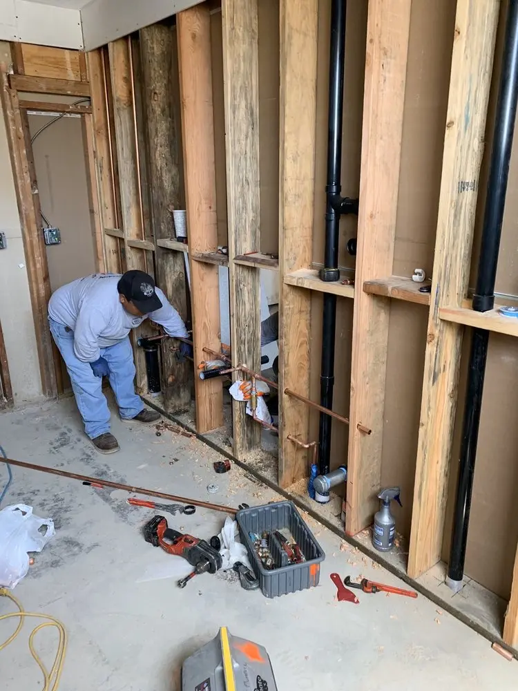 Commercial rough-in plumbing for Gas Line Repair in Gresham-Northwest